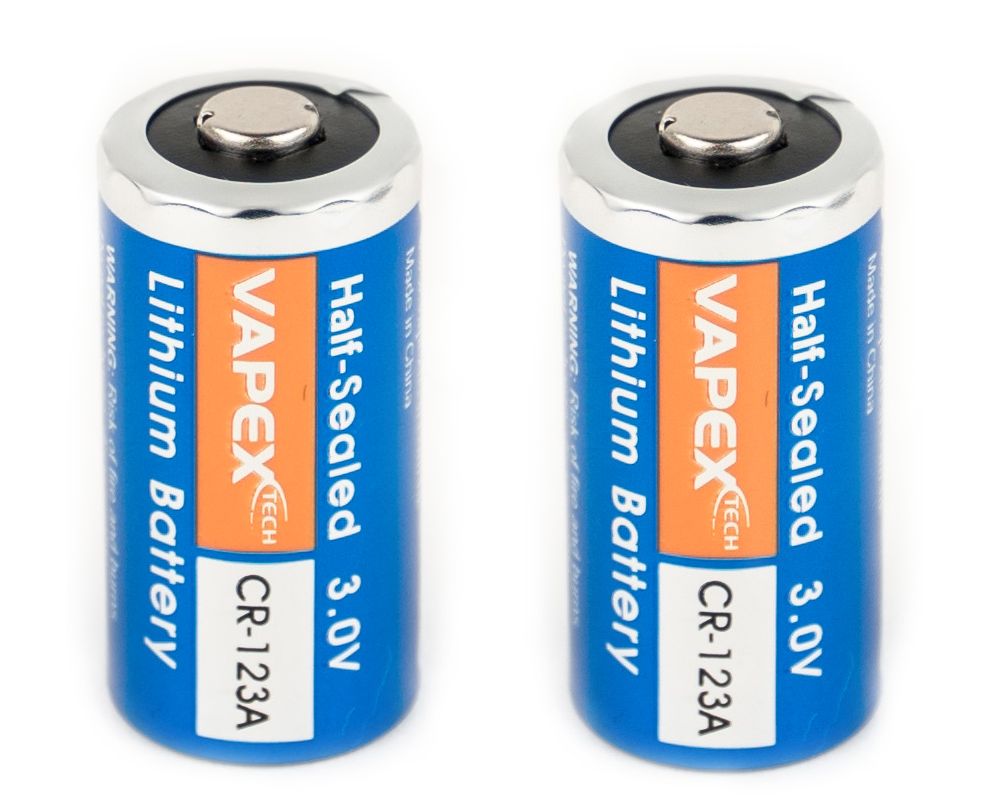 Vapextch 3V Lithium battery CR123A