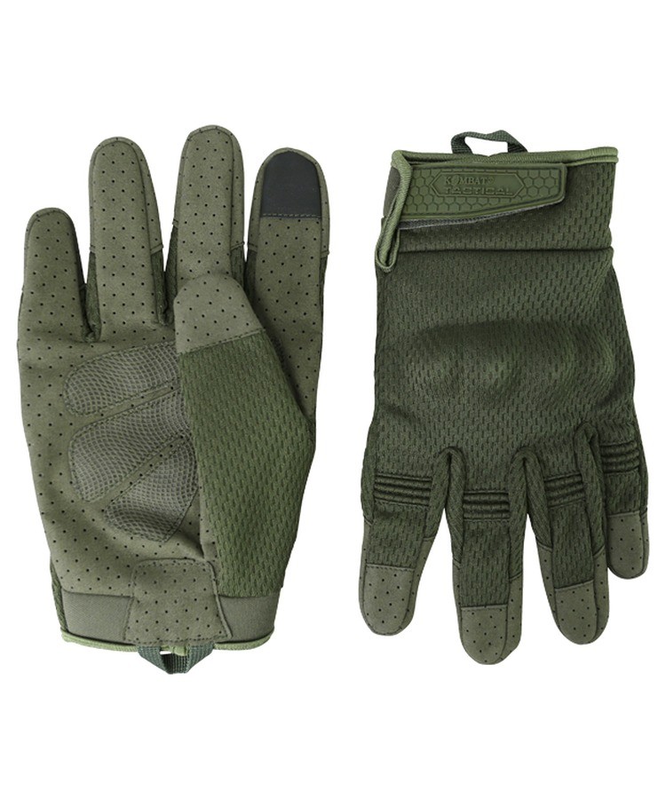 Kombat Recon Tactical Gloves - Green