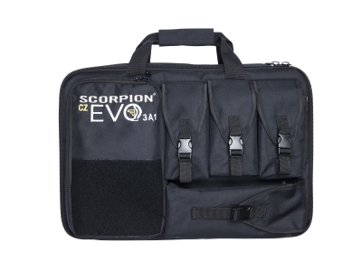 asg cz scorpion evo 3 a1, bag w. custom foam inlay