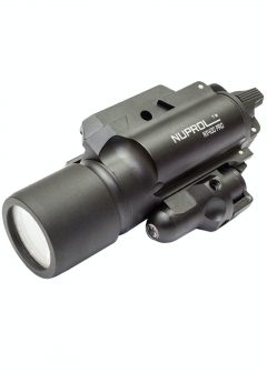 nuprol nx400 pro pistol torch & laser - black