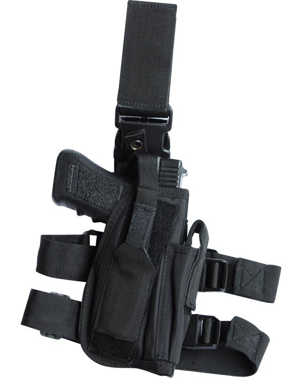 Tactical Airsoft Shop  Kombat Tactical Leg Holster Right Handed - Black